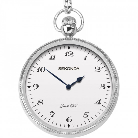 Mens Sekonda Pocket Watch and Chain 1792