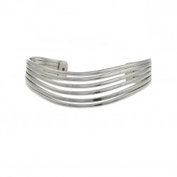 Cavendish French Silver Six Split Bangle 2701