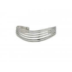 Cavendish French Silver Six Split Bangle 2701