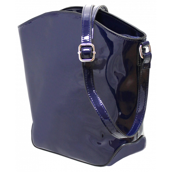 Envy Patent Crossbody 271 Navy