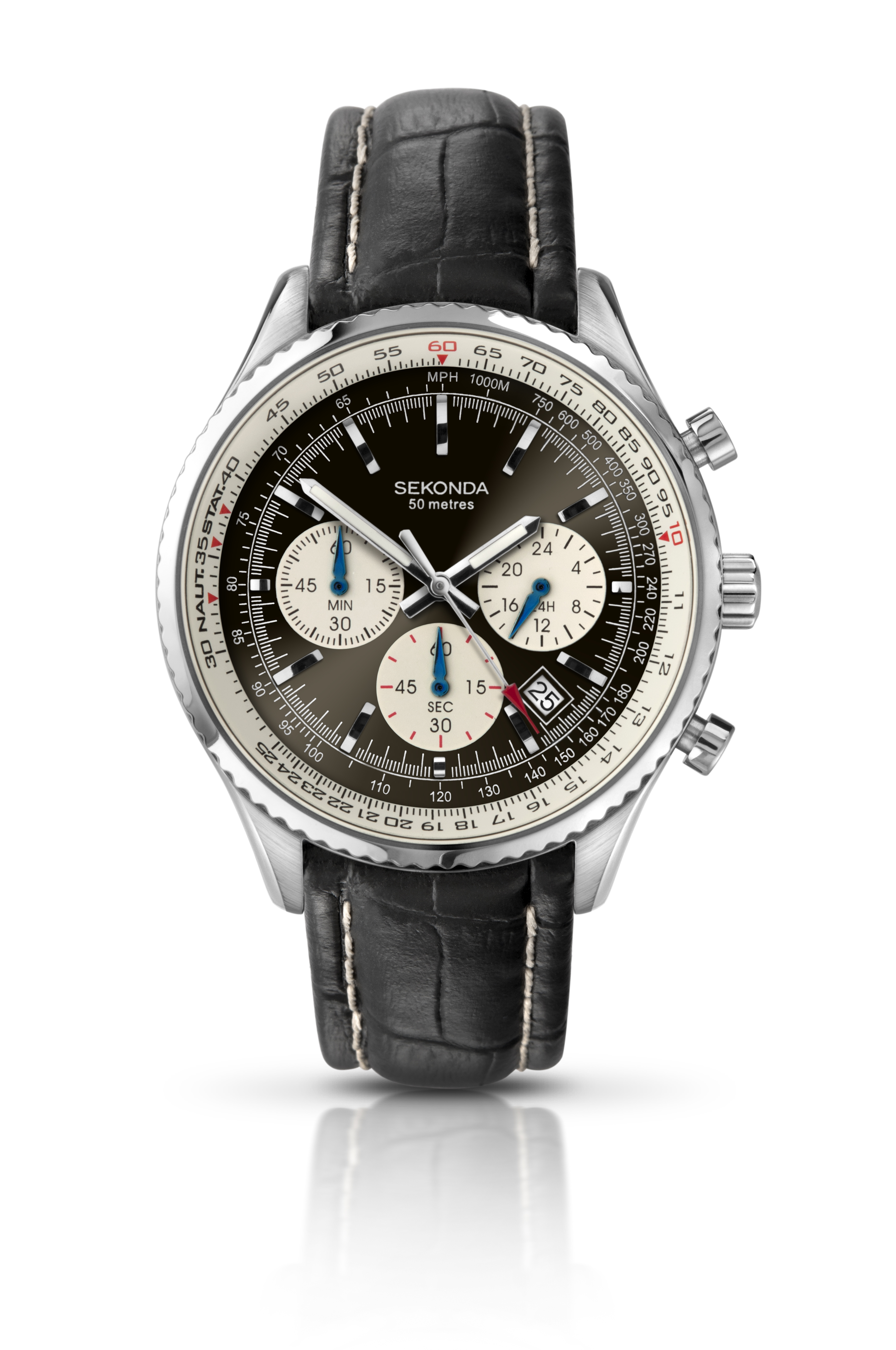 Sekonda gents chronograph watch clearance