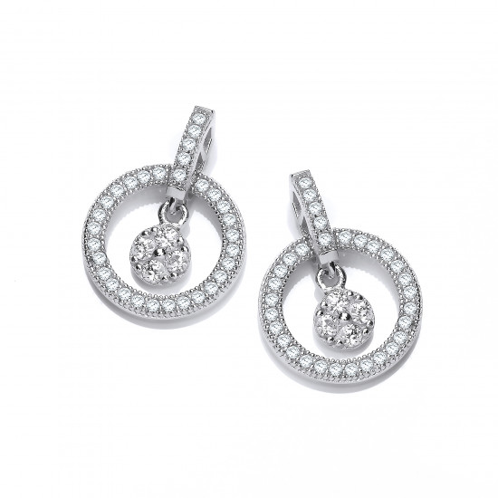 Cavendish French Floating Free CZ Earrings 5015