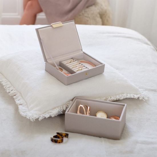 Stackers Taupe Mini Jewellery Box Set of 2 73895