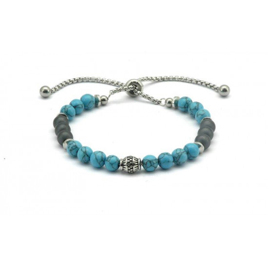 Magnetic Hematite Bead Bracelet FH0076 Magnetic Hematite Bead Bracelet FH0076