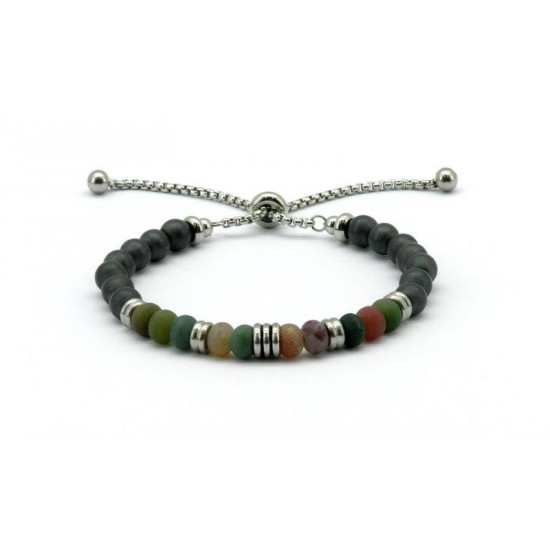 Magnetic Hematite Bead Bracelet FH0094 Magnetic Hematite Bead Bracelet FH0094
