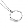 Sea Gems Silver Pendant and Chain P1032