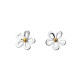 Sea Gems Silver Daisy Stud Earrings P1455