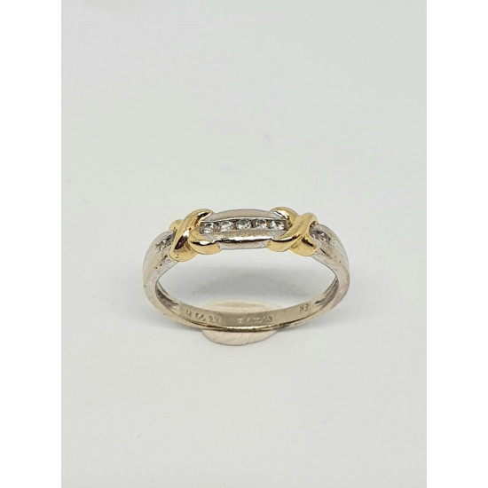 Pre Owned 18ct White Gold Diamond Ring ZF531 Pre Owned 18ct White Gold Diamond Ring ZF531