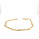 Pre Owned 9ct Fancy Link Bracelet ZK430 Pre Owned 9ct Fancy Link Bracelet ZK430