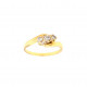 Pre Owned 18ct Diamond 3 Stone Twist Ring ZL47 Pre Owned 18ct Diamond 3 Stone Twist Ring ZL47