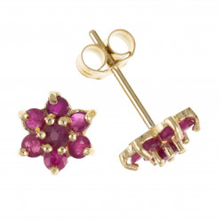 9ct Gold Ruby Studs AP8147