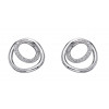  Fiorelli Silver Spiral design earrings E5644C