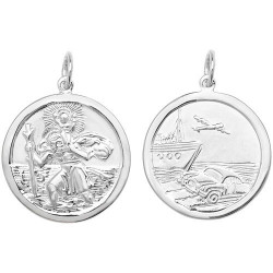 Silver St Christopher G6778