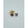 9ct Amethyst Stud Earrings GE1107AM