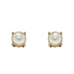  Birthstone 9ct Gold June Birthstone Stud Earrings GE2331