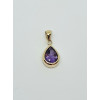 9ct Gold Amethyst Pendant GP1148AM