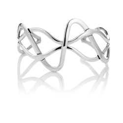 Cavendish French Silver spaghetti Bangle 2310