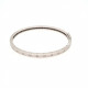 Pre Owned 18ct White Gold Hinged Bangle ZK446 Pre Owned 18ct White Gold Hinged Bangle ZK446