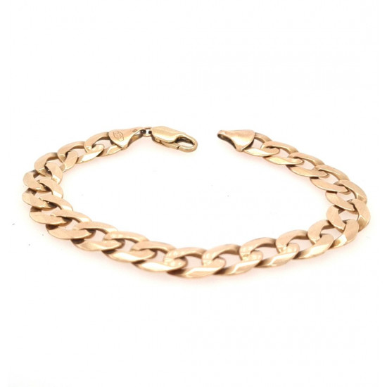 Pre Owned 9ct Curb Bracelet ZK448 Pre Owned 9ct Curb Bracelet ZK448