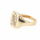 Pre Owned 9ct Indian Head Signet Ring ZK664 Pre Owned 9ct Indian Head Signet Ring ZK664