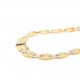 Pre Owned 9ct Two Tone Necklet ZK665 Pre Owned 9ct Two Tone Necklet ZK665