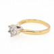Pre Owned 18ct Diamond Solitaire Ring ZK666 Pre Owned 18ct Diamond Solitaire Ring ZK666