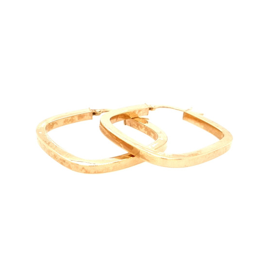 Pre Owned 9ct Hoop Earrings ZL282 Pre Owned 9ct Hoop Earrings ZL282