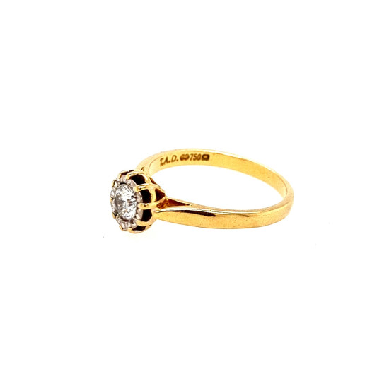Pre Owned 18ct Diamond Solitaire ZL442 Pre Owned 18ct Diamond Solitaire ZL442