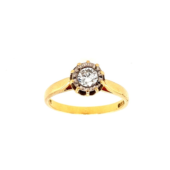 Pre Owned 18ct Diamond Solitaire ZL442 Pre Owned 18ct Diamond Solitaire ZL442