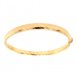 Pre Owned 9ct Hinged Bangle ZL75