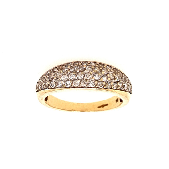 Pre Owned 9ct CZ Ring ZL855 Pre Owned 9ct CZ Ring ZL855