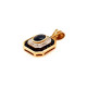 Pre Owned 9ct Sapphire and Diamond Pendant ZL864 Pre Owned 9ct Sapphire and Diamond Pendant ZL864