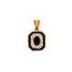 Pre Owned 9ct Sapphire and Diamond Pendant ZL864 Pre Owned 9ct Sapphire and Diamond Pendant ZL864