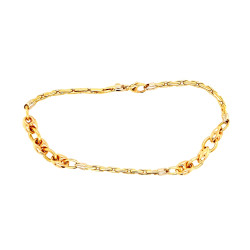 Pre Owned 18ct Fancy Link Bracelet ZM374